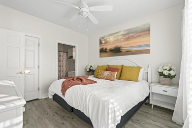 This beautifully maintained, fully furnished three-bedroom on Myrtlewood Golf Course and Club  in South Carolina - for sale on GolfHomes.com, golf home, golf lot