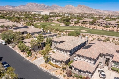 Guard-gated 2-story w/golf course frontage on the 9th fairway of on TPC Las Vegas in Nevada - for sale on GolfHomes.com, golf home, golf lot