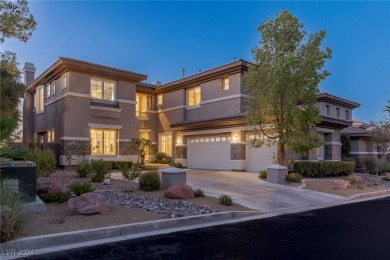 Guard-gated 2-story w/golf course frontage on the 9th fairway of on TPC Las Vegas in Nevada - for sale on GolfHomes.com, golf home, golf lot