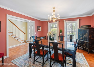 Nestled in St. James Plantation, this spacious home sits on a on Members Club At St. James Plantation in North Carolina - for sale on GolfHomes.com, golf home, golf lot