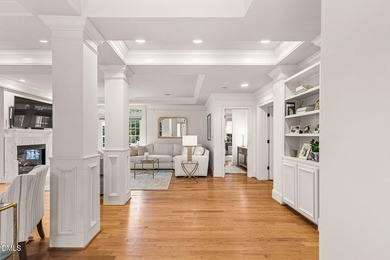 Welcome to this beautifully maintained 3-bedroom, 2.5-bath home on Governors Club in North Carolina - for sale on GolfHomes.com, golf home, golf lot