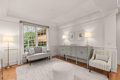 Welcome to this beautifully maintained 3-bedroom, 2.5-bath home on Governors Club in North Carolina - for sale on GolfHomes.com, golf home, golf lot