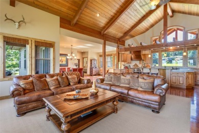 Come explore this stunning single-level residence on the 10th on Eagle Bend Golf Course in Montana - for sale on GolfHomes.com, golf home, golf lot