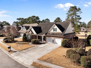 Welcome home to this beautiful 5-bedroom, 3-bath brick residence on Magnolia Greens Golf Plantation in North Carolina - for sale on GolfHomes.com, golf home, golf lot