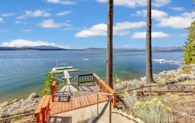 This stunning lakefront home offers panoramic views of Lake on Lake Almanor Country Club in California - for sale on GolfHomes.com, golf home, golf lot
