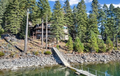 This stunning lakefront home offers panoramic views of Lake on Lake Almanor Country Club in California - for sale on GolfHomes.com, golf home, golf lot