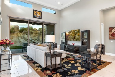 Refined desert living in guard-gated Stone Canyon. Blending on Stone Canyon Club in Arizona - for sale on GolfHomes.com, golf home, golf lot