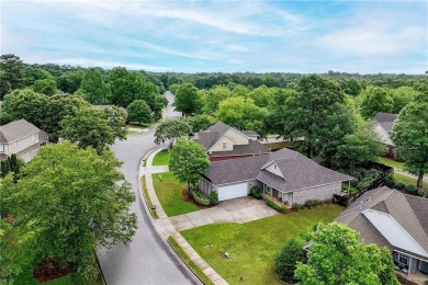 Charming & updated, this 4 BD/2 BA, 1-story ranch in coveted on Moores Mill Golf Club in Alabama - for sale on GolfHomes.com, golf home, golf lot