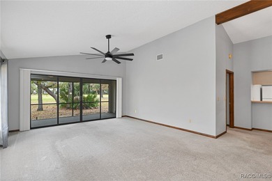 Spacious 2 bedroom 2 bath detached villa *on the golf course*! on Sugarmill Woods Golf and Country Club in Florida - for sale on GolfHomes.com, golf home, golf lot