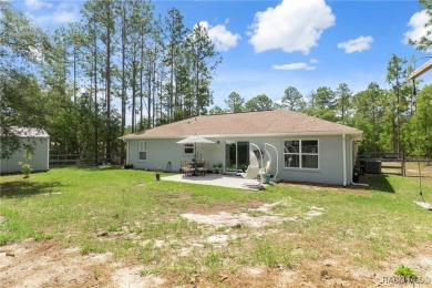 Built in 2020 this beautifully appointed 3 bedroom 2 bath home on Citrus Springs Country Club in Florida - for sale on GolfHomes.com, golf home, golf lot