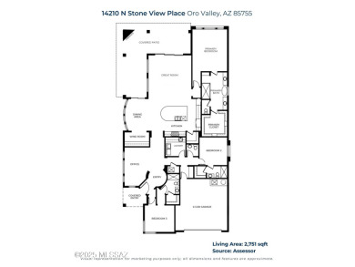 Refined desert living in guard-gated Stone Canyon. Blending on Stone Canyon Club in Arizona - for sale on GolfHomes.com, golf home, golf lot