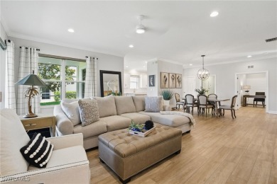Welcome home to this elegant $100k remodel, first-floor on Quail West Golf and Country Club in Florida - for sale on GolfHomes.com, golf home, golf lot