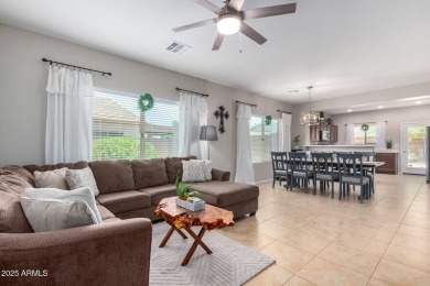 This Raven model shows like a NEW HOME but w/ a HUGE paver patio on Poston Butte Golf Club in Arizona - for sale on GolfHomes.com, golf home, golf lot