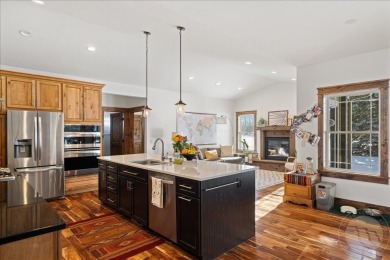 Stunning contemporary Craftsman-style home nestled in a tranquil on Red Lodge Golf Club in Montana - for sale on GolfHomes.com, golf home, golf lot