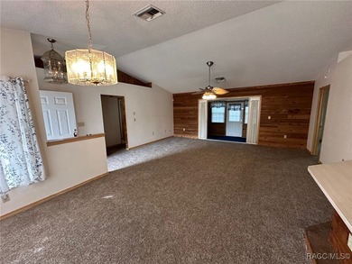 Check out this affordable Citrus Springs home featuring a split on Pine Ridge Community Golf and Country Club in Florida - for sale on GolfHomes.com, golf home, golf lot