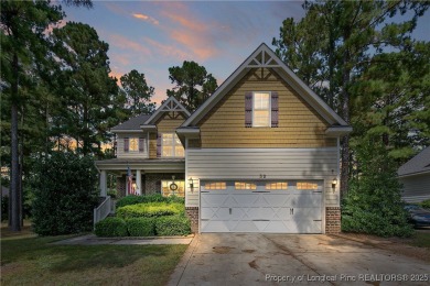 Welcome to this exceptional Craftsman-style 4-bedroom on Anderson Creek Golf Club in North Carolina - for sale on GolfHomes.com, golf home, golf lot