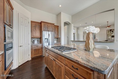 Nestled on a premium preserve lot in the gated community of on Legend Trail Golf Club in Arizona - for sale on GolfHomes.com, golf home, golf lot