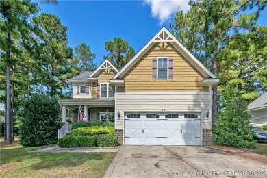 Welcome to this exceptional Craftsman-style 4-bedroom on Anderson Creek Golf Club in North Carolina - for sale on GolfHomes.com, golf home, golf lot