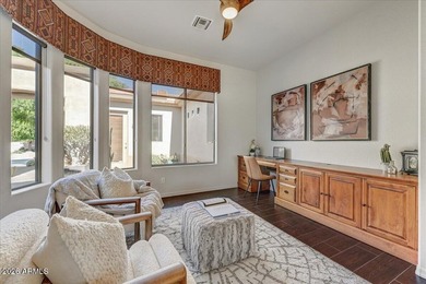 Nestled on a premium preserve lot in the gated community of on Legend Trail Golf Club in Arizona - for sale on GolfHomes.com, golf home, golf lot