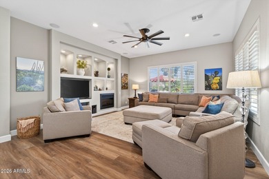 Welcome to this exceptional POOL & SPA Home on a PRIME Lot in on Corte Bella Golf Club in Arizona - for sale on GolfHomes.com, golf home, golf lot