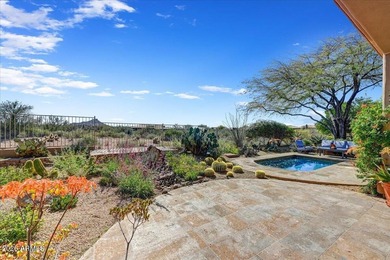 Nestled on a premium preserve lot in the gated community of on Legend Trail Golf Club in Arizona - for sale on GolfHomes.com, golf home, golf lot