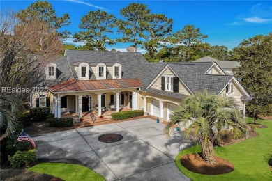 Serene Cottage Lake is the setting of this low country style on Belfair Golf Club in South Carolina - for sale on GolfHomes.com, golf home, golf lot