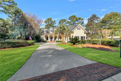 Serene Cottage Lake is the setting of this low country style on Belfair Golf Club in South Carolina - for sale on GolfHomes.com, golf home, golf lot