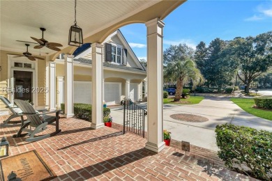 Serene Cottage Lake is the setting of this low country style on Belfair Golf Club in South Carolina - for sale on GolfHomes.com, golf home, golf lot