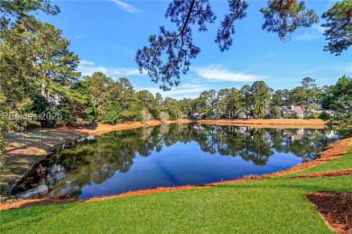 Serene Cottage Lake is the setting of this low country style on Belfair Golf Club in South Carolina - for sale on GolfHomes.com, golf home, golf lot