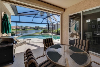 Sited on a quiet cul-de-sac abutting a tranquil pond, this on Riverwood Golf Club in Florida - for sale on GolfHomes.com, golf home, golf lot