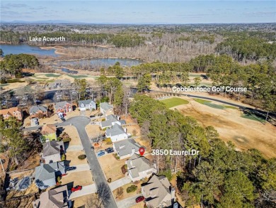Welcome to your dream home in the highly sought-after Allatoona on Cobblestone Golf Club in Georgia - for sale on GolfHomes.com, golf home, golf lot