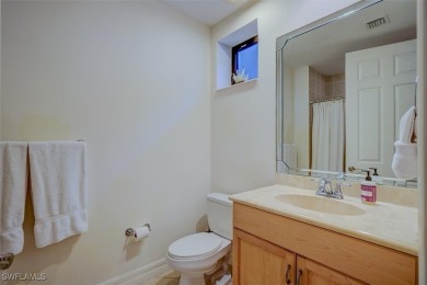 Move right into this spacious, light & bright turnkey furnished on Miromar Lakes Golf Club in Florida - for sale on GolfHomes.com, golf home, golf lot