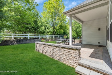 NEWER WARWICK I MODEL, BUILT 2015 W PRIVATE WOODED SIDE & on Greenbriar At Ocean Aire Golf and Country Club in New Jersey - for sale on GolfHomes.com, golf home, golf lot