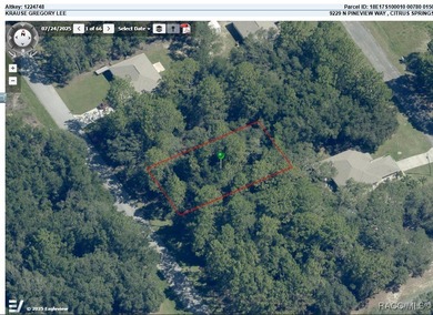 INVESTOR AND BUILDER ALERT!! 1/4 acre parcel in Citrus Springs!! on Citrus Springs Country Club in Florida - for sale on GolfHomes.com, golf home, golf lot
