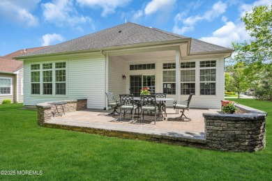 NEWER WARWICK I MODEL, BUILT 2015 W PRIVATE WOODED SIDE & on Greenbriar At Ocean Aire Golf and Country Club in New Jersey - for sale on GolfHomes.com, golf home, golf lot