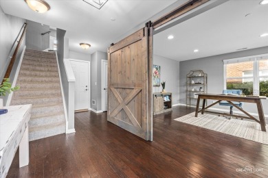 Welcome to this beautifully upgraded 3-bedroom, 3-story CORNER on Seven Bridges Golf Club in Illinois - for sale on GolfHomes.com, golf home, golf lot