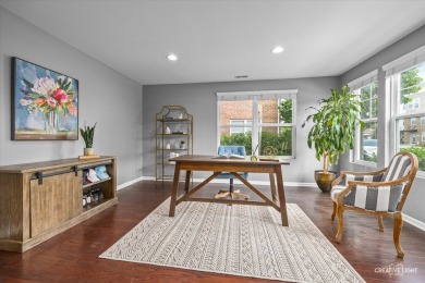 Welcome to this beautifully upgraded 3-bedroom, 3-story CORNER on Seven Bridges Golf Club in Illinois - for sale on GolfHomes.com, golf home, golf lot