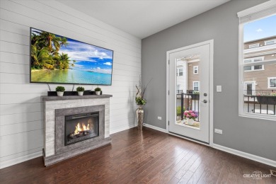 Welcome to this beautifully upgraded 3-bedroom, 3-story CORNER on Seven Bridges Golf Club in Illinois - for sale on GolfHomes.com, golf home, golf lot