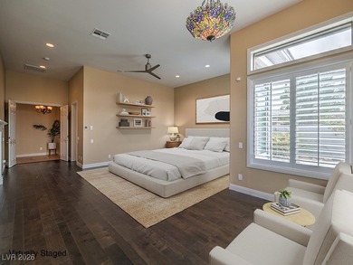 Fabulous Las Vegas Strip & mountain views are the focal point of on Anthem Country Club in Nevada - for sale on GolfHomes.com, golf home, golf lot