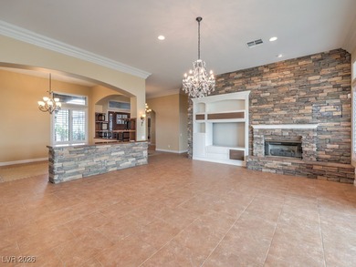 Fabulous Las Vegas Strip & mountain views are the focal point of on Anthem Country Club in Nevada - for sale on GolfHomes.com, golf home, golf lot