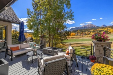 Simple elegance meets mountain brilliance in this breathtaking on Raven Golf Club At Three Peaks in Colorado - for sale on GolfHomes.com, golf home, golf lot