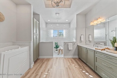 Located in a gated community, this beautifully maintained newer on Suntree Country Club in Florida - for sale on GolfHomes.com, golf home, golf lot