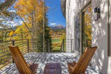 Simple elegance meets mountain brilliance in this breathtaking on Raven Golf Club At Three Peaks in Colorado - for sale on GolfHomes.com, golf home, golf lot