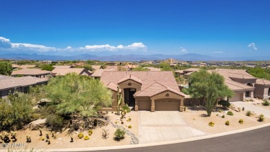 A truly exceptional home nestled on a peaceful cul-de-sac next on Troon Country Club in Arizona - for sale on GolfHomes.com, golf home, golf lot