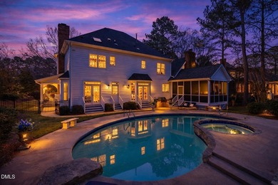 Situated along one of Preston's most established streets and on Prestonwood Country Club  in North Carolina - for sale on GolfHomes.com, golf home, golf lot