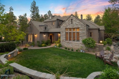 Discover refined rustic elegance in this beautifully remodeled on Montreux Golf and Country Club in Nevada - for sale on GolfHomes.com, golf home, golf lot