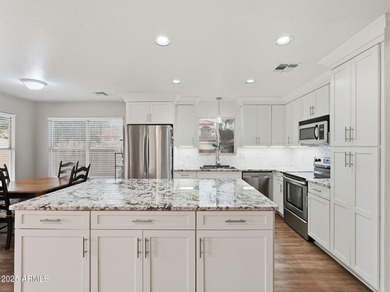 WELCOME HOME! This STUNNING, bright and open concept floor plan on Desert Sands Golf Course in Arizona - for sale on GolfHomes.com, golf home, golf lot