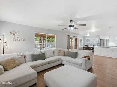 WELCOME HOME! This STUNNING, bright and open concept floor plan on Desert Sands Golf Course in Arizona - for sale on GolfHomes.com, golf home, golf lot