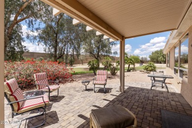 Enjoy stunning mountain views from this golf course lot home in on Desert Trails in Arizona - for sale on GolfHomes.com, golf home, golf lot