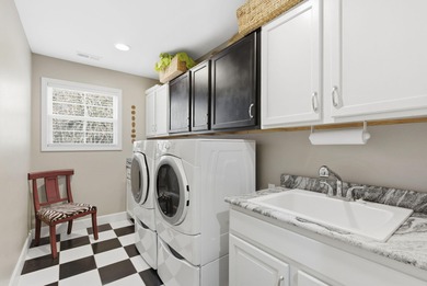 Spectacular custom-built modern farmhouse style 4-bedroom, 3.5 on Payne Stewart Golf Club of Branson Hills - Front in Missouri - for sale on GolfHomes.com, golf home, golf lot